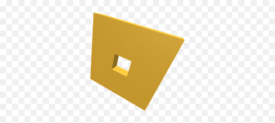Golden Roblox Logo - Roblox Gold Roblox Logo Transparent Png,Roblox Logo Png