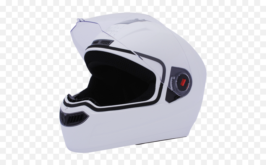 Steelbird Sba 1 Air Glossy Full Face Isi Helmet White M - Steelbird Sba 1 Helmet Png,Motorcycle Helmet Png