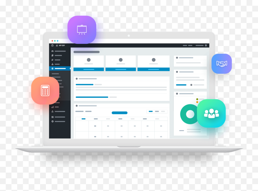 Wp Erp - Complete Hr Crm And Accounting Solution For Wordpress Wordpress Erp Png,Wordpress Png