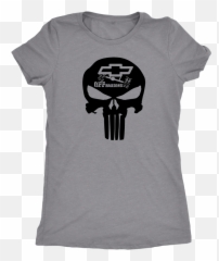 Chevyoffroading Punisher Skull - png
