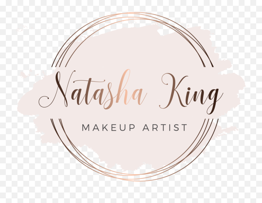 Natasha King Makeup Artist - Logotipo De Evento Hexagono Diseño De Logotipo De Acuarela Logotipo De Oro Rosa Kit De Marca Caligrafia Png,Makeup Artist Logo