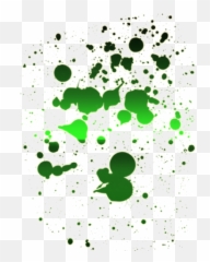 Some Png Colour Spots - Photoshop Effect Green