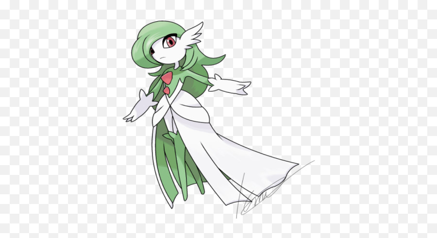 Gardevoir With Long Hair - Roblox Clip Art Png,Gardevoir Png