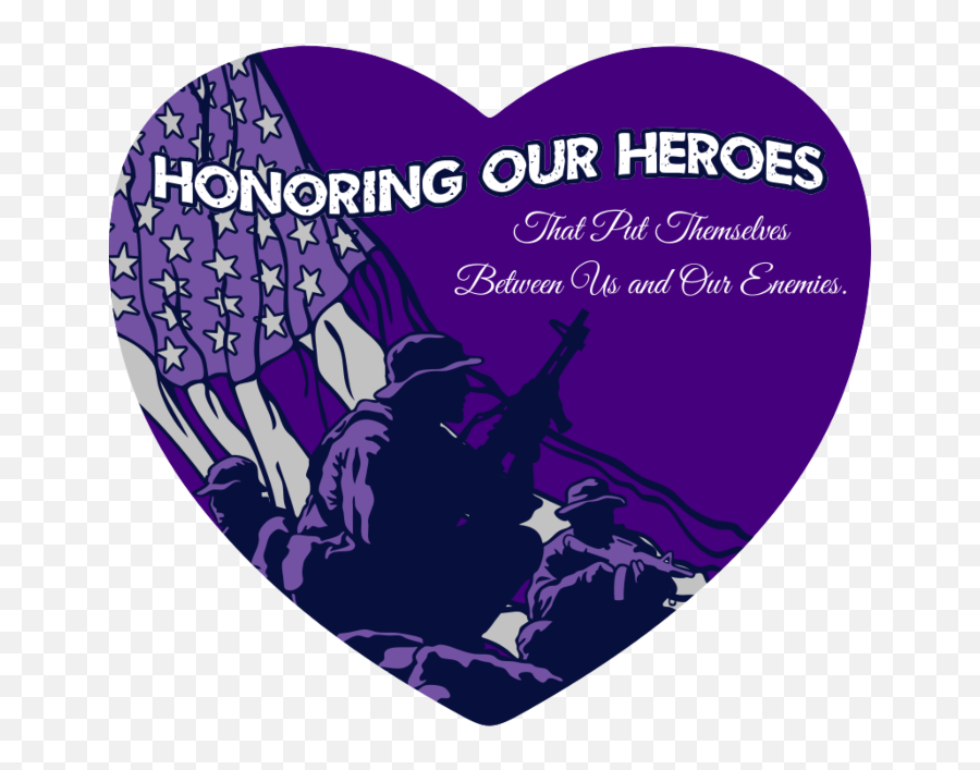 Purple Heart Day Decal - Lovely Png,Purple Heart Png