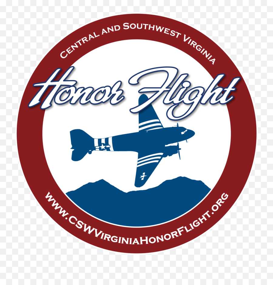 Central And Southwest Virginia Honor Flight - Automotive Decal Png,Flight Png