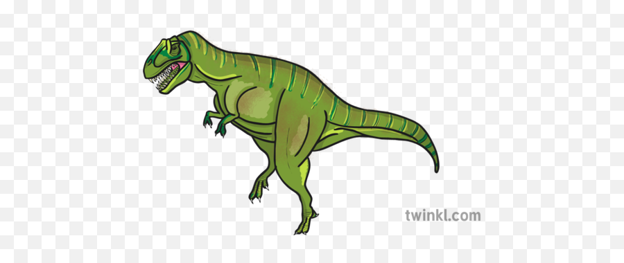 Tyrannosaurus Rex Dinosaur Illustration - Twinkl Animal Figure Png,Tyrannosaurus Png