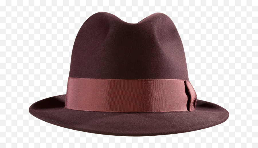 Optimo Hats The Dillinger In Oxblood - Fedora Png,Gangster Hat Png