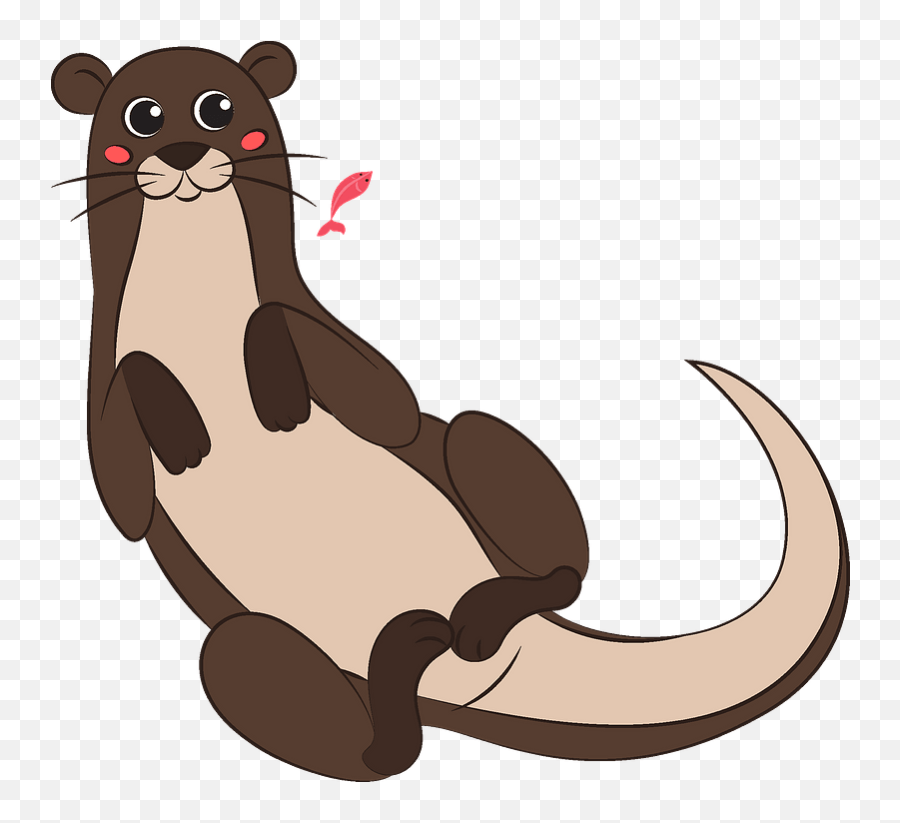 Otter Clipart Free Download Transparent Png Creazilla - Otter,Otter Png