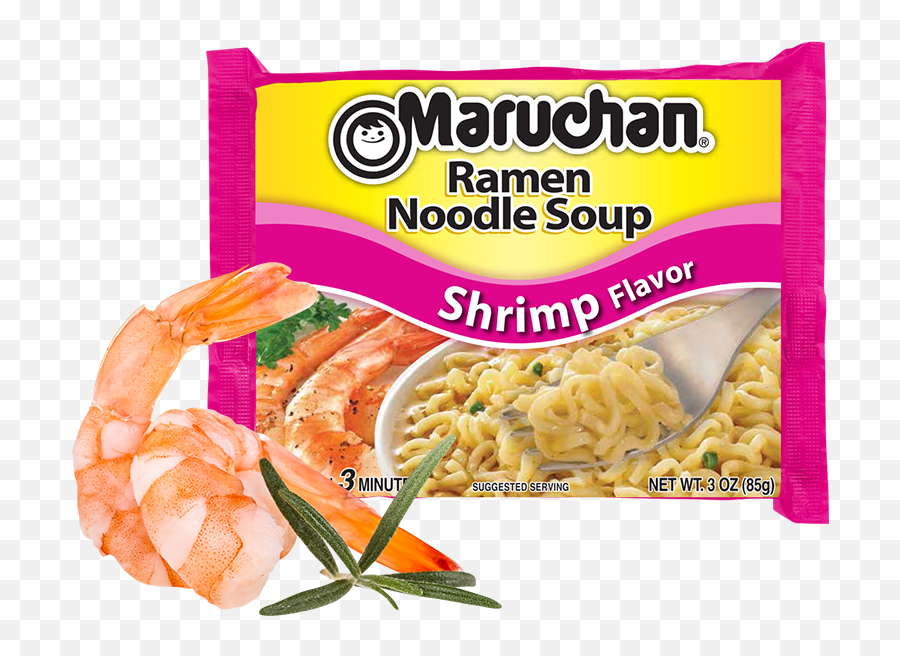 Maruchan - Ramen Noodles Shrimp Flavor Png,Ramen Png