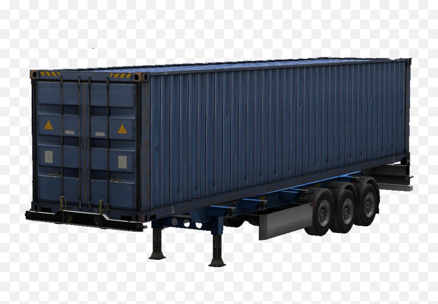 Euro Truck Simulator 2 Trailers Wiki Fandom - Shipping Container Png,Trailer Png