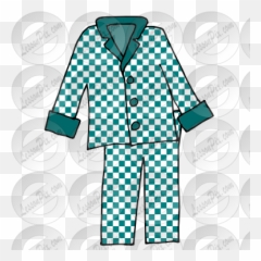 Download Pajamas Picture - Pajamas Clipart Full Size Png Polka Dot Pajama Clipart,Pajamas Png