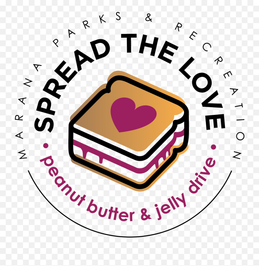 Spread The Love Marana - Peanut Butter And Jelly Drive U2014 Town Language Png,Peanut Butter Transparent