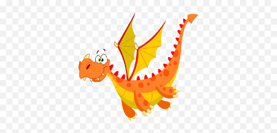 Download Baby Dragons Cartoon Clip Art - Cartoon Flying Dragon Png,Cute Dragon Png