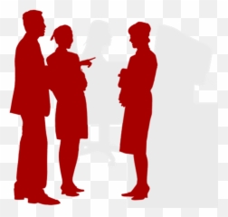 Microsoft Powerpoint Icon - Business people silhouettes png Powerpoint