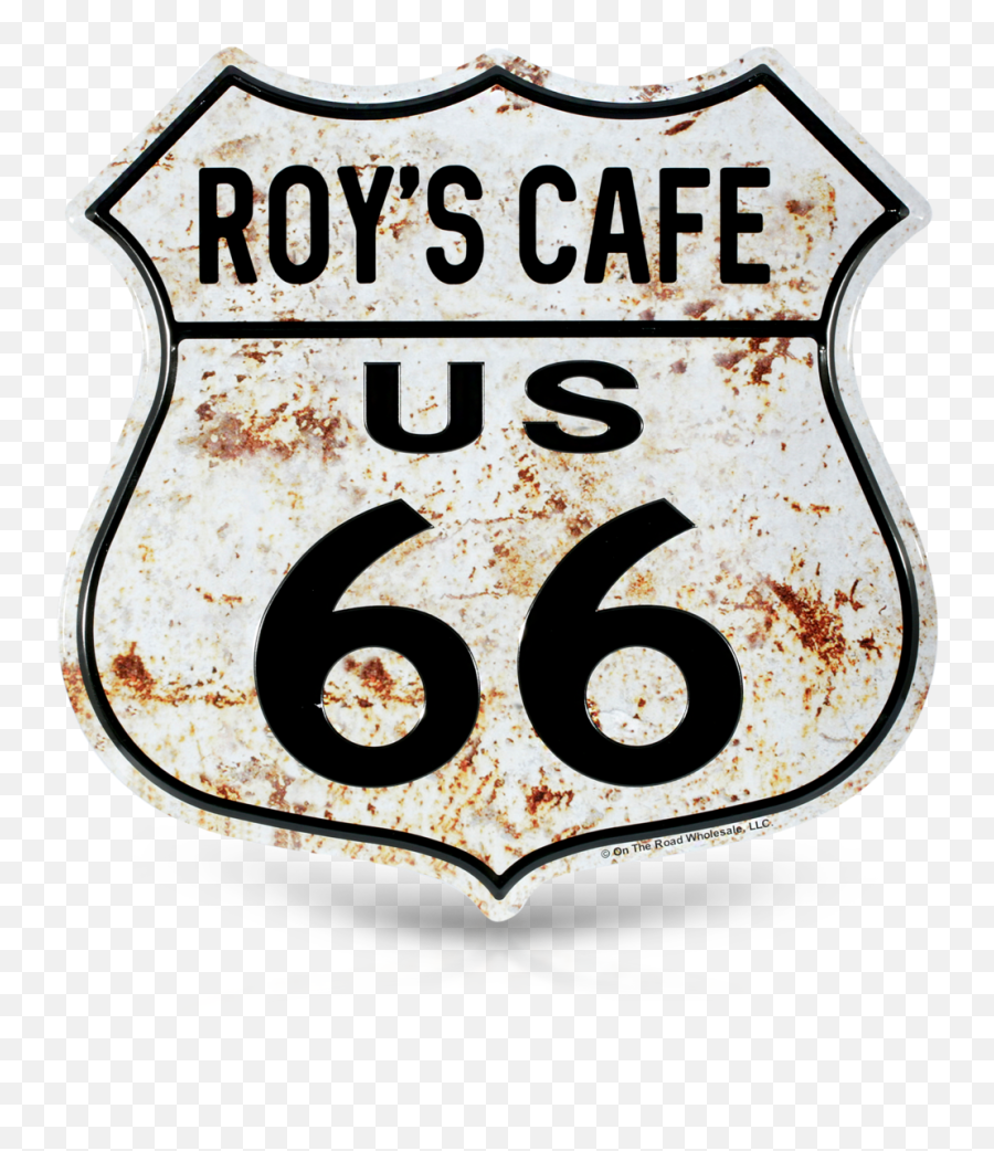 Route 66 Metal Shield - Solid Png,Route 66 Logo