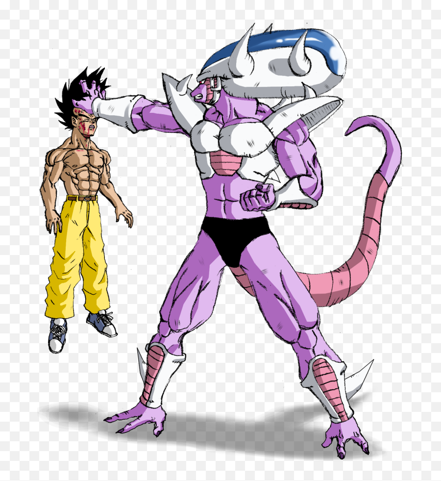 Fanfic Dbm Universe 14 Cyborgs One Way - Part 3 Chapter Vegeta Vs King Cold Png,Bardock Png