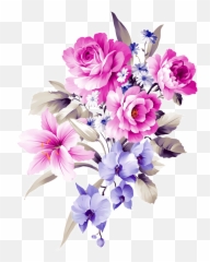 Download Flower Bouquet Shamrock Cut Design Bouquets Floral - Png