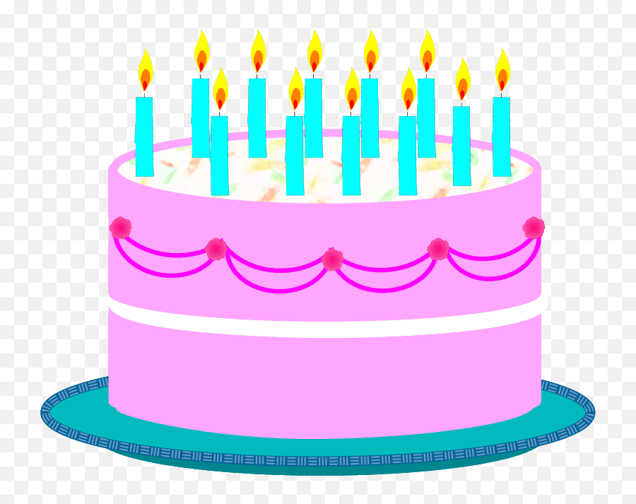 Free Birthday Candles Clipart Photo - Cake 21 Birthday Clip Birthday Cake Clip Art Png,Birthday Candle Png
