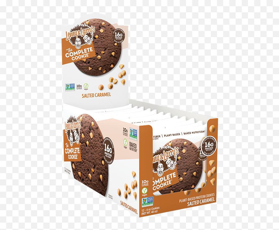 Lenny Larrys - Lenny Complete Cookie Salted Caramel Png,Icon Meals Protein Cookie