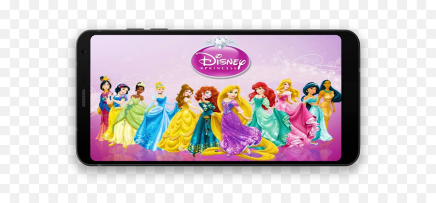 About Disney Princess Wallpaper Google Play Version - Disney Princess With Purple Hair Png,Disney Icon Wallpaper