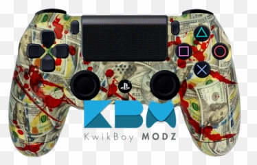 Custom Black Ops Ps4 Controller - KwikBoy Modz Video Games png