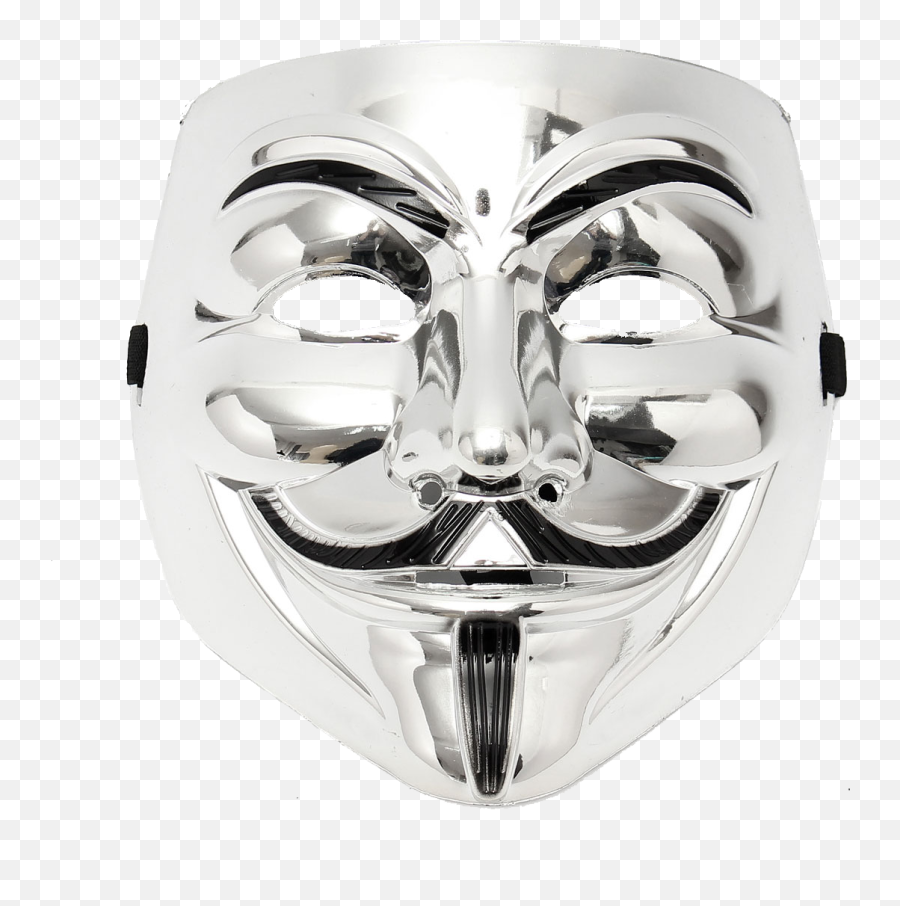 Anonymous Mask Png 2 Image - Anonymous Mask Silver Png,Anonymous Mask Png