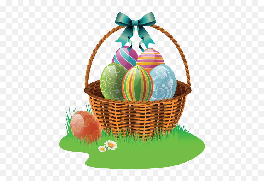 Easter Basket Png Transparent Image