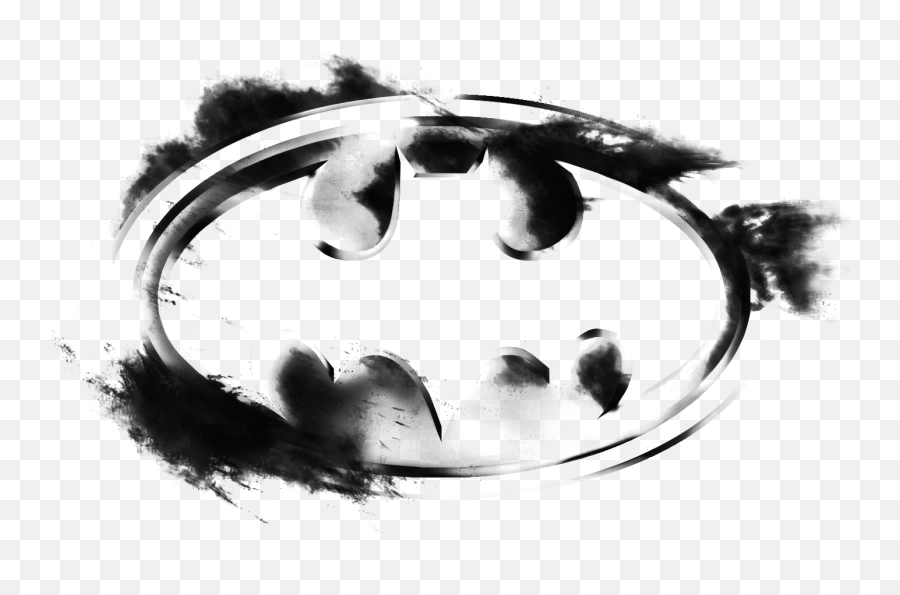 batman begins logo vector