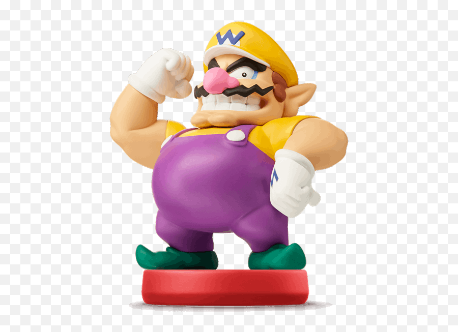 Nintendo Amiibo Mario Party Star Rush - Wario Character Figure Preowned Super Mario Wario Amiibo Png,Mario Party Png