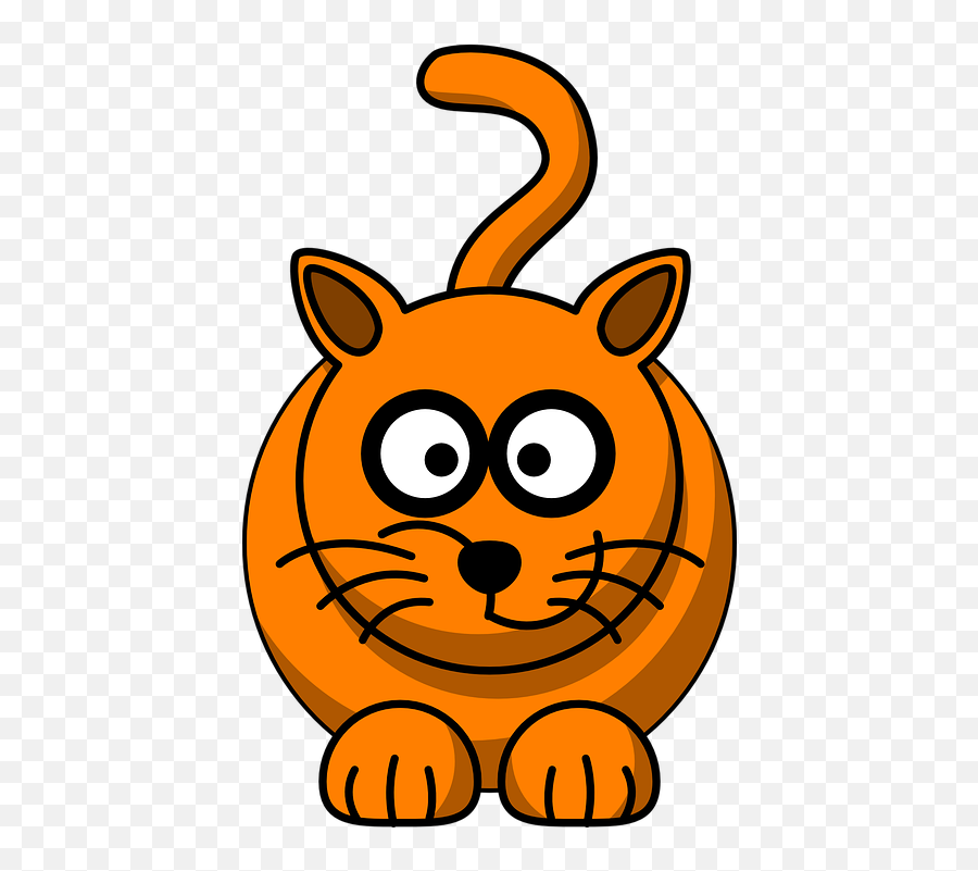 Cat Ginger Panther - Cartoon Animal Png Cat,Wildcat Icon