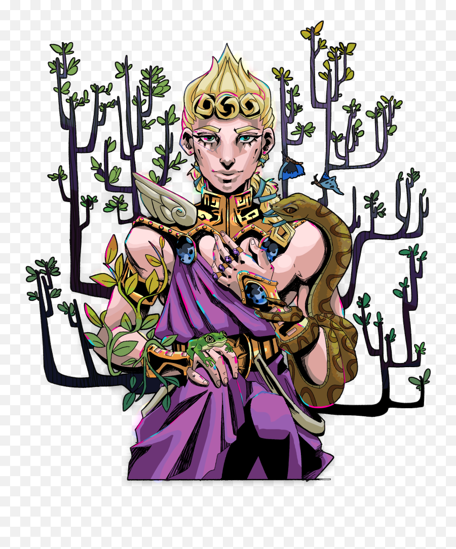 Giorno Giovanna In Hades Style By Me Rhadesthegame - Fictional Character Png,Giorno Giovanna Icon