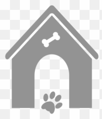 Dog Kennel Silhouette Clipart Free Stock Photo - Public Kennel Png,Free Dog Icon