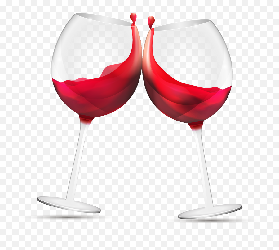 Download Glasses Red Wine Png Free Photo Clipart - Clipart Wine Glass Png,Champagne Glasses Icon