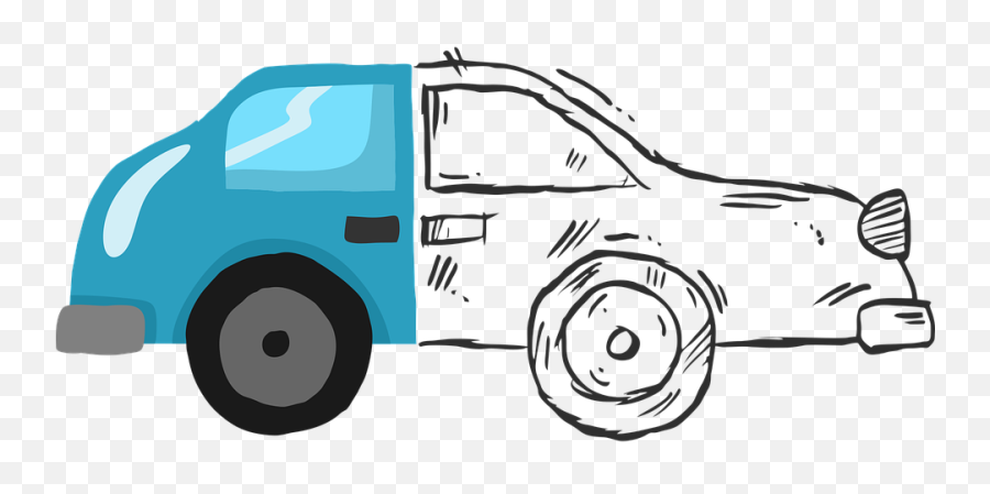 Car Vehicle Drawing - Free Vector Graphic On Pixabay Car Png,Icon Vehicles