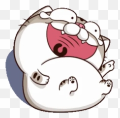 A Cute Little Fat Cat By You - Sticker Maker for WhatsApp Ami Fat Cat Gif png