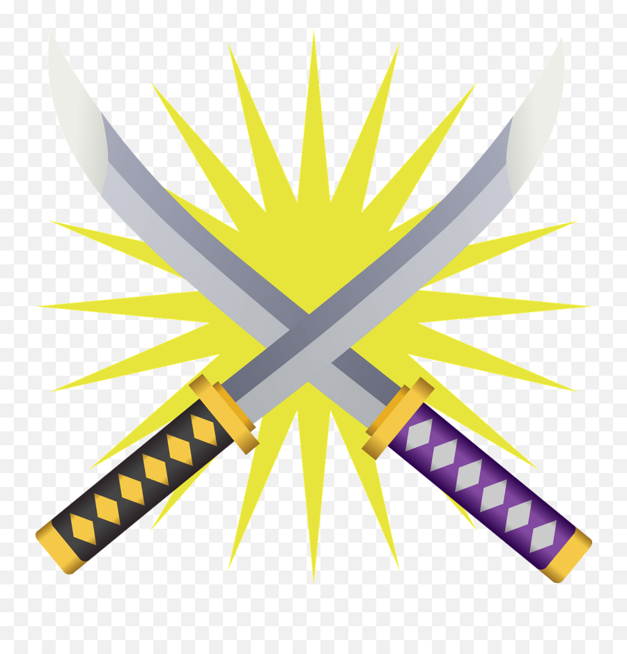 Japanese Sword Battle Clipart Free Download Transparent - Battle Clipart Png,Samurai Sword Icon