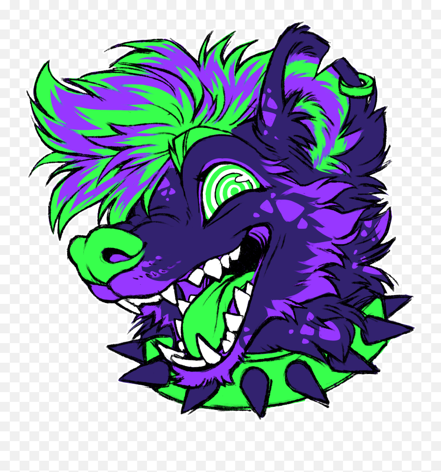Purple Hyena Png