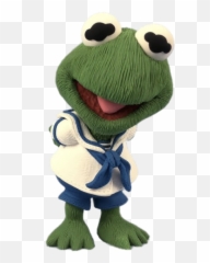 Check Out This Transparent Muppet Babies - Baby Kermit Navy Soft Png,Kermit Icon