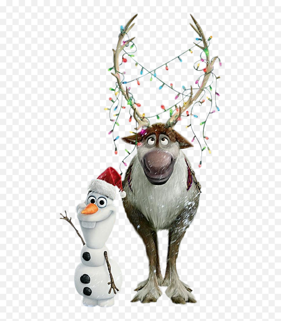 Frozen Olaf And Sven Ready Png Christmas Transparent
