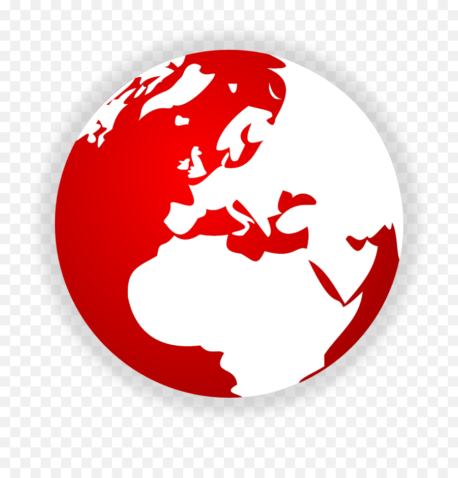 Red World Globe Logo - Logodix 24 News Channel Pakistan Png,Globe Logo Png