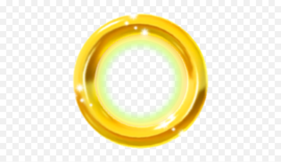 Sonic Rings Yellow Secret The Circle Hq - Sonic The Hedgehog Rings Png,Yellow Circle Png
