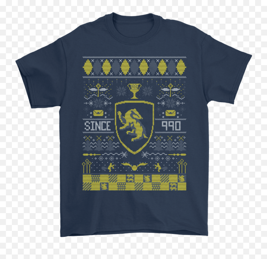 Hufflepuff Badger Since 990 Harry Potter Christmas Ugly Shirts U2013 Snoopy Facts - Chiefs Grinch Shirt Png,Hufflepuff Png