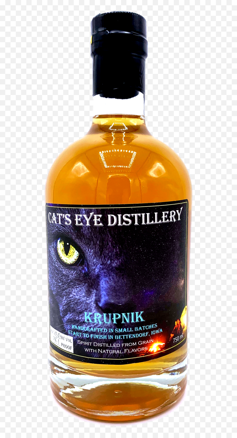 Cats Eye Distillery - Krupnik Whiskey Single Malt Scotch Whisky Png,Cat Eye Png