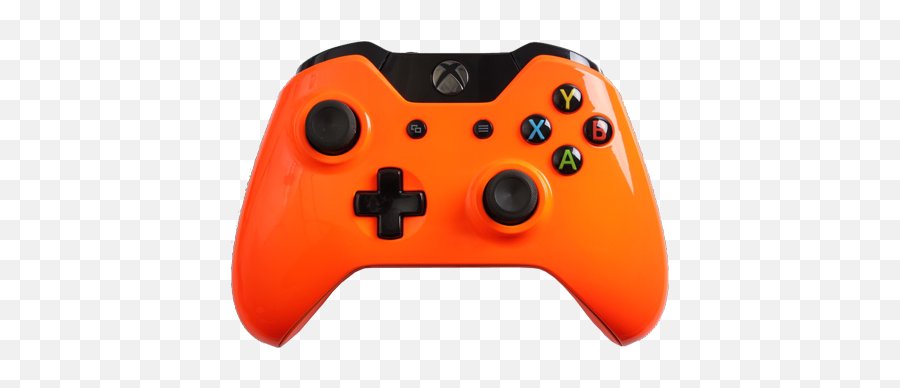 Buy Xbox One Controller - Gloss Orange Edition Xbox One Controller Png,Xbox One Controller Png