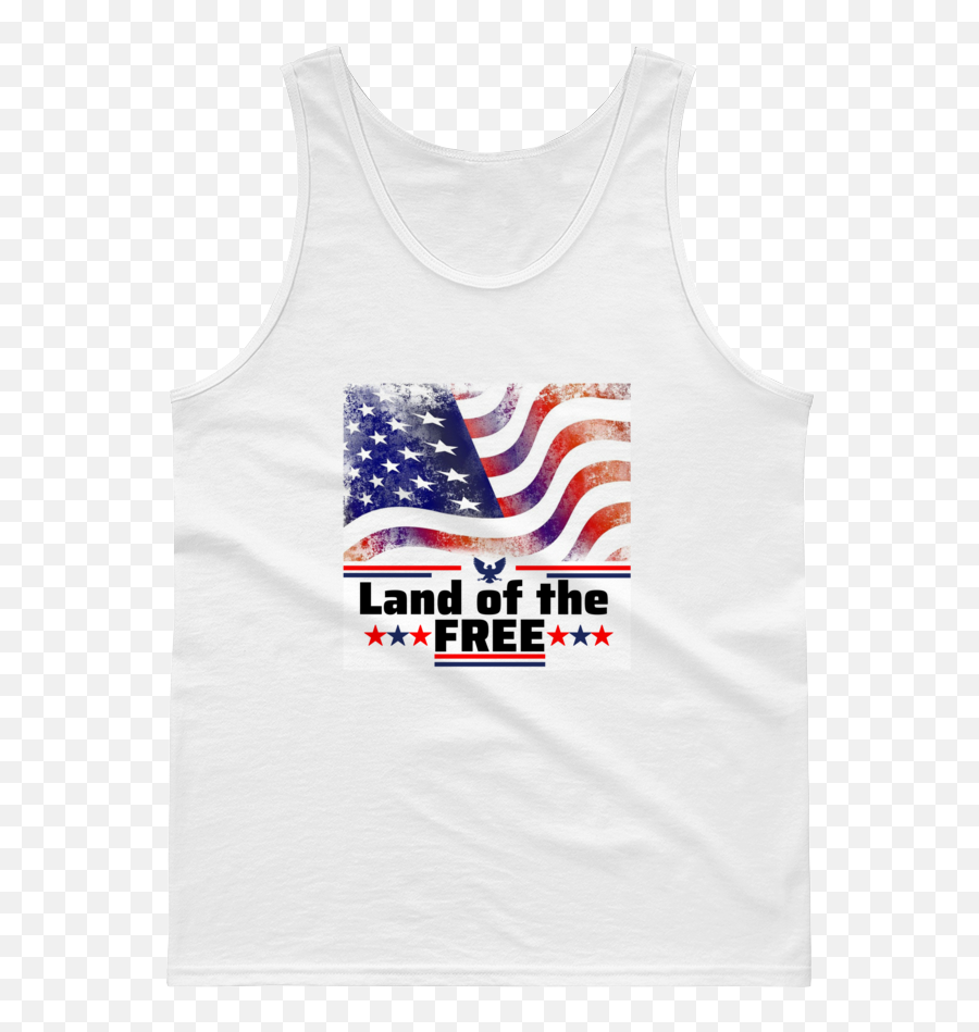 Land Of The Free Usa Tank Top - Active Tank Png,Muscle Emoji Png