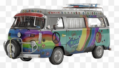Volkswagen Camper Vans - Transparent Hippie Bus Png,Camper Png