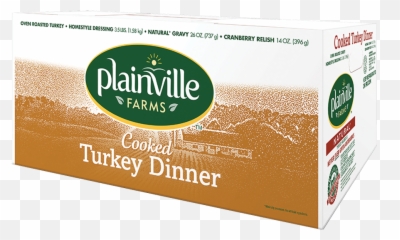 Cooked Turkey Dinner Plainville Farms - Carton Png,Cooked Turkey Png