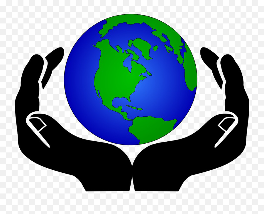 Earth In Hands Transparent Background - World Clipart Png,Earth Clipart Transparent Background