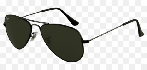 Ray Ban Small Aviator Rb3044 L2848 - Rayban Sunglasses Black png
