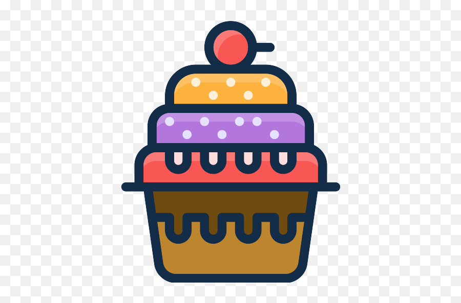 Cupcake Png Icon - Clip Art,Cupcake Png